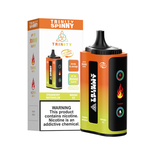 Trinity Spinny - Strawberry Watermelon & Banana Ice