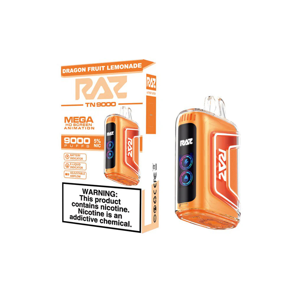 RAZ TN9000 5% Disposables (28 Flavors) RAZ TN9000 5% Disposables (28 Flavors)