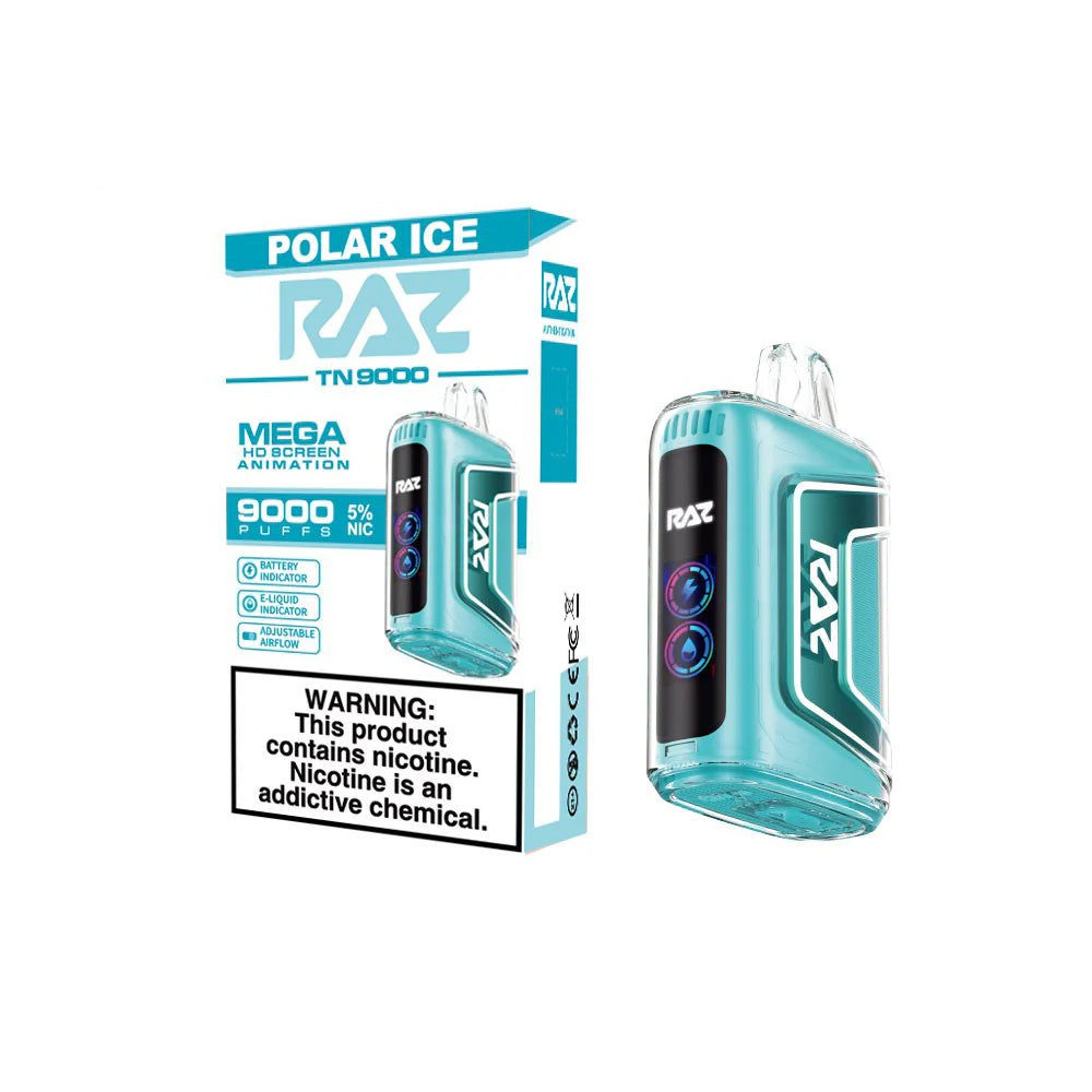 RAZ TN9000 5% Disposables (28 Flavors) RAZ TN9000 5% Disposables (28 Flavors)