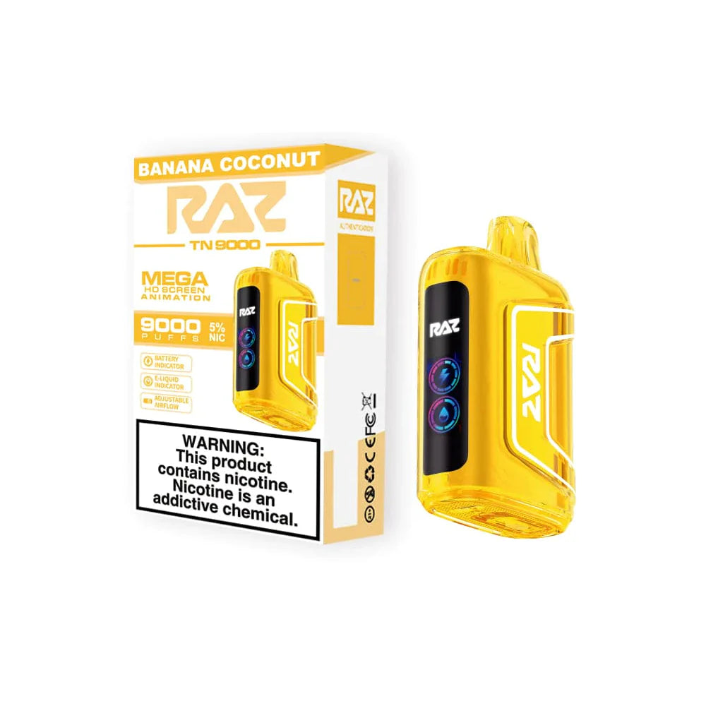 RAZ TN9000 5% Disposables (28 Flavors) RAZ TN9000 5% Disposables (28 Flavors)