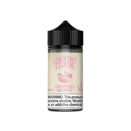 Country Clouds – Strawberry Milkshake 100mL