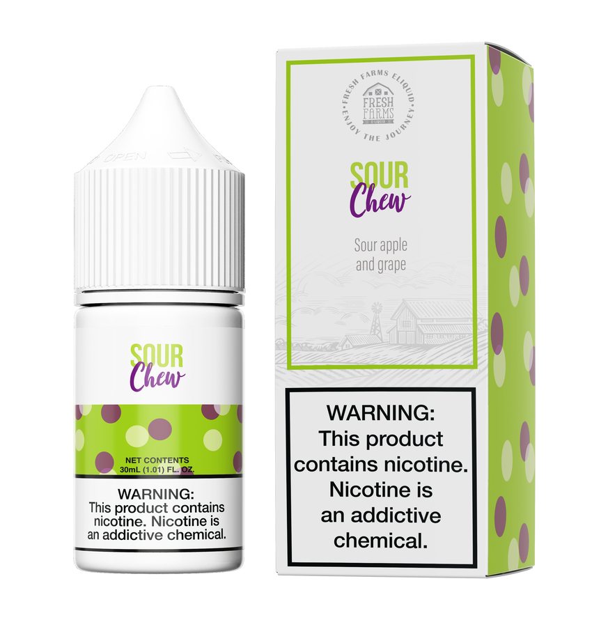 Fresh Farms - Sour Chew Salts 30ML